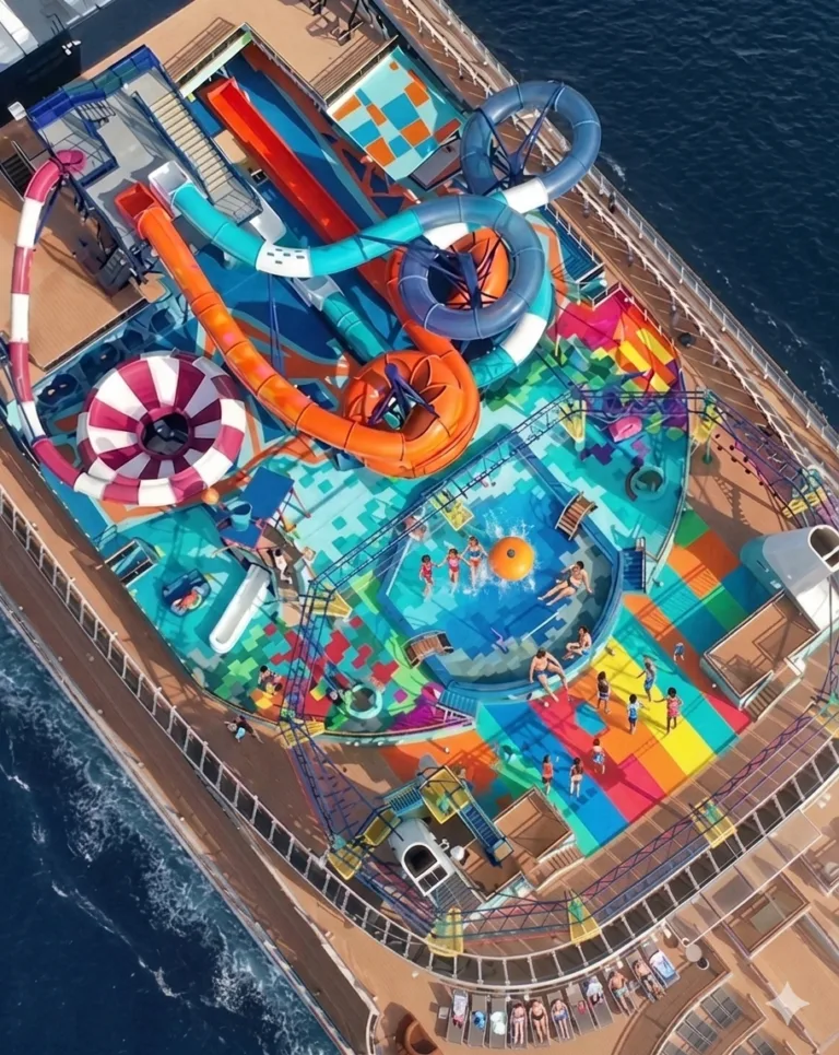 Familienurlaub auf einem Kreuzfahrtschiff