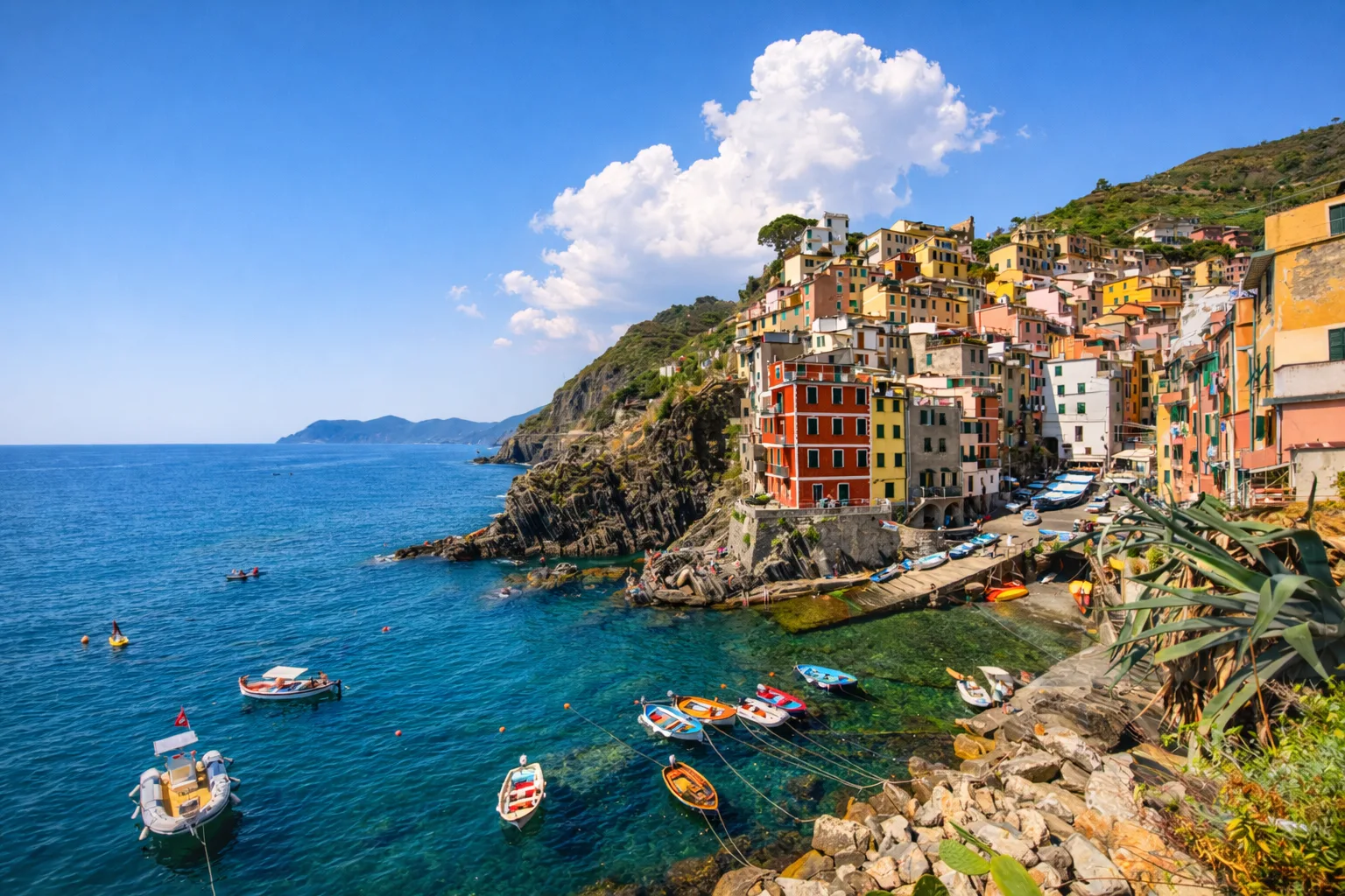 La Spezia w 1 dzień – widok na Riomaggiore w Cinque Terre